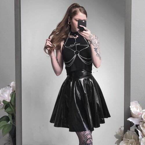 Sexy Leather Bdsm Kits Sex Bondage Set Body Buttocks Bondage Leather Bra Cage Sexy Straps Suspenders Erotic Punk Garter