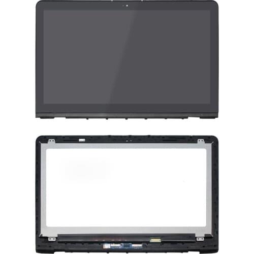15.6" For HP ENVY 15-as133cl 15-as091ms 15-as014wm 15-as010ca 15-as004tu Full LCD Screen Touch Glass Digitizer Assembly+Bezel