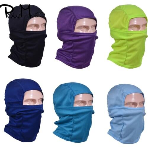 Powmuco Unisex Mesh Breathable Cycling Hats Quick-drying Outdoor Sport Turban Moisture Wicking Breathable Sunscreen Hood Caps