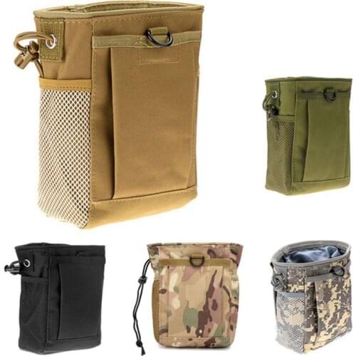 Tactical Military Ammunition Bag Gun Bag Trumpet Debris Recycling Bag Camo Tactical Leisure Sports Accessory Bag