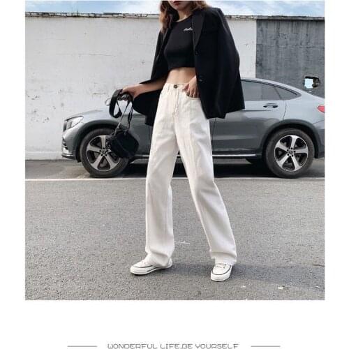 A290-Summer trendy one button skinny pants wide leg pants
