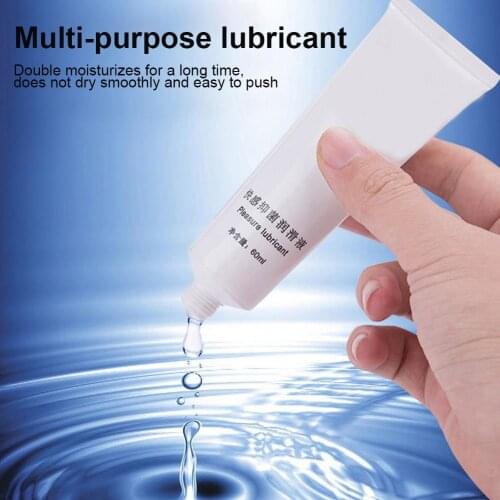 25/60ml Water Based Sex Lubricant Vaginal Anal Gel Lube Smooth Oil Adult Product