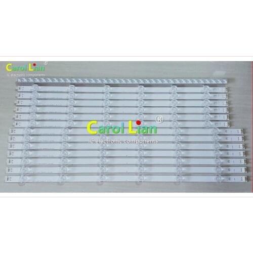 5 sets = 70 pieces led strip for lg 55 "tv 55ln5700 55ln5200 ln54m550060v12 55ln5400 pola2.0 55 innotek pola 2.0 lz55o1lcep