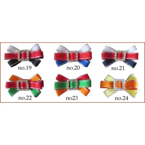 50 BLESSING Good Girl 2.5" Starlight Hair Bow Clip Accessories Wholesale