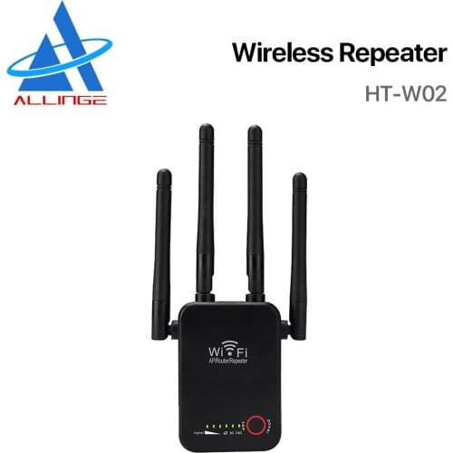 ALLINGE Long Range Extender 802.11ac Wireless Repeater Booster 2.4G/5Ghz Wi-Fi Amplifier 300/1200Mbps Wifi Router Access Point
