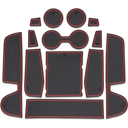 For Mazda 3 2020 Car Door Slot Pad Armrest Box MAZDA3 Modified Water Cup Anti-skid Auto Parts