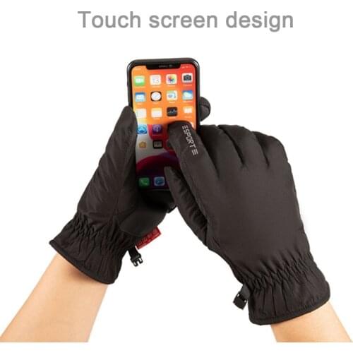 2020 Double-sided Polar Fleece Gloves Winter Gloves Snowboard Gloves Winter Gloves Touch Screen Gloves Ski Mountaineering Gloves
