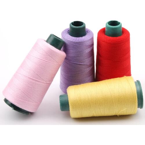 Jeans thread 3 strands thick thread hand-sewn quilt canvas household 203 special sewing machine thread coil Polyester thread