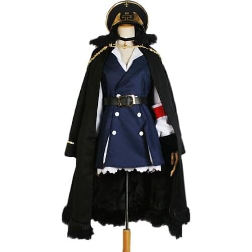Girls Frontline 98k Cosplay Carnaval Costume Halloween Christmas Costume with hat and leg accessory