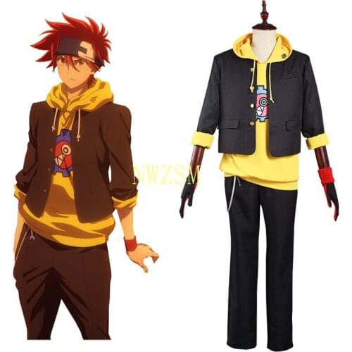 SK8 the Infinity Reki Cosplay Costume Coat Pants Outfits Halloween Carnival Suit Boy New Year Gift