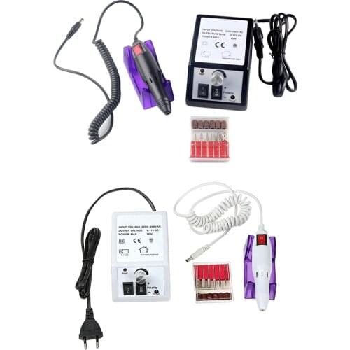 20000RPM Professional Electric Nail Drill Machine Manicure Nail For Pedicure Kit Nail Art File Nail Drill Bits Art Tools
