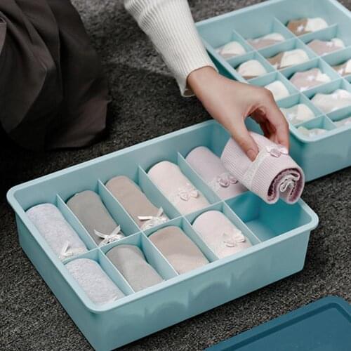 Multi-frame With Compartment Storage Box Creative Underwear Panties Can Be Stacked Bra Finishing