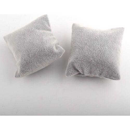 New arrival Grey pillow filled with sponge for bracelet bangle and watch display
