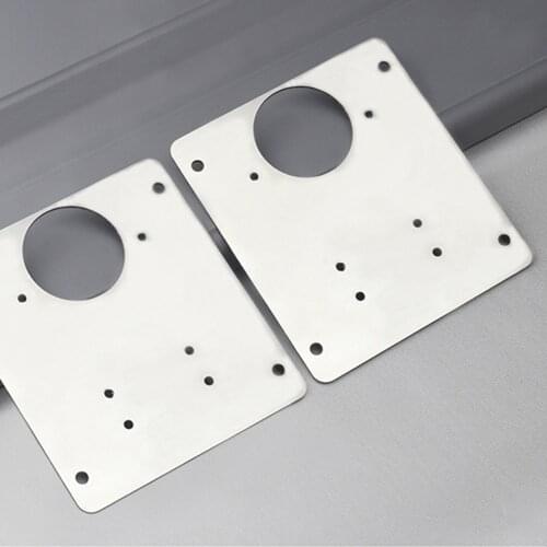 Hinge Repair Plate With Mounting Screws Cabinet Cupboard Furniture Drawer Window Stainless Steel Plate Repair Hardware Tools
