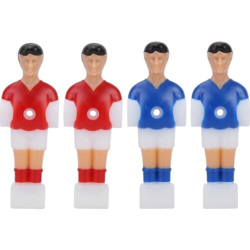 Durable Foosball Player Soccer Games Mini Humanoid Plastic Doll Table Football Machine Accessory Table Game Accessories Dolls