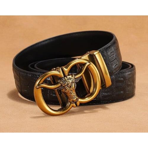 New Selling Men Belt Fashion Alloy Automatic Buckle Belt Business Affairs Casual Decoration Belt Mens Belts 3.5cm
