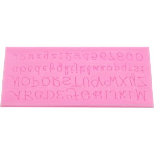 3D Russian Alphabet Silicone Mold Letters Chocolate Mold Cake Decorating Tools Tray Fondant Molds Jelly Cookies Baking Mould