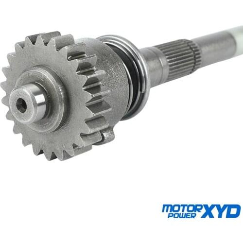 Motorcycle Kick Starter Spindle For lifan 125cc Horizontal Kick Starter Engines Dirt Pit Bikes Parts Length 199.5mm 22 Tooths