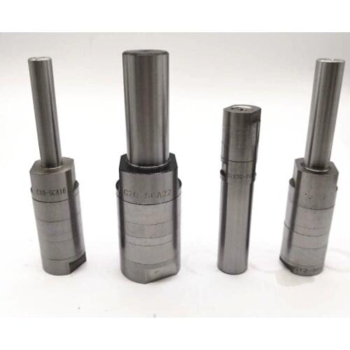 Milling cutter tool rod Morse Straight shank 10/12/16/20MM installation Saw blade milling cutter Inner hole 13mm16mm22mm27mm