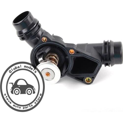 Thermostat Assembly Coolant Thermostat for BMW X5 E53 X5 E70 X1 E84 X4 F26 X3 E83 X6 E71