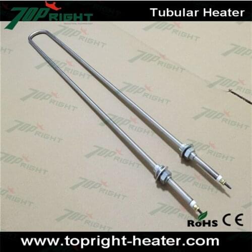 8.5X560mm 220v650w pizza tubular heater, tubular heating element