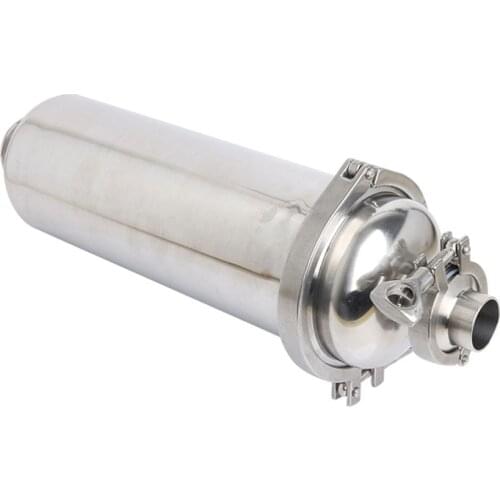 Pipe Filter SS304 Stainless Steel Quick Installation Sanitary Tri Clamp Quick Connection Through-In Filter Set