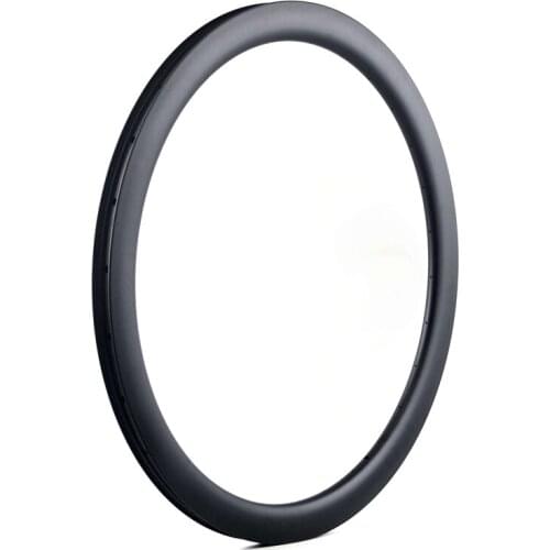 700C 28mm Width All Road Gravel Bike Wheel 50mm Deep Tubeless Carbon Clincher Rims Rim Brake Disc Brake UD 3K 12K 16-36 Holes