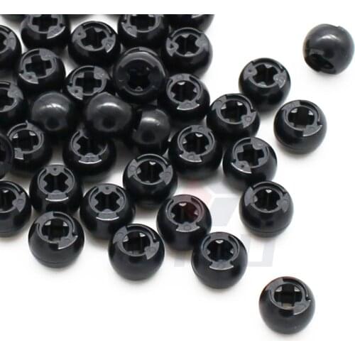 50pcs/lot High-Tech Parts Ball Joint with Through Axle Hole Bricks 53585 MOC Model Building Blocks Bulk Accessory DIY Kids Toys