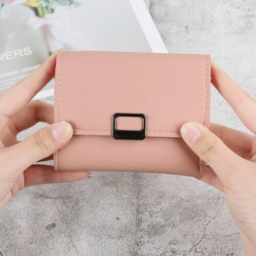 Women Wallets Small Fashion Brand Leather Purse Women Ladies Card Bag for Women 2020 Clutch Women Female Purse Money Clip Wallet