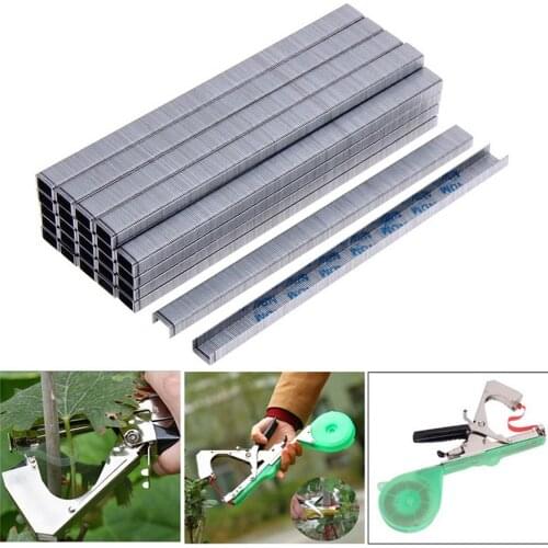 10000pcs Tying Staple Pin Nail Tape Tool Fruit Tree Secateurs Machine Pack Plant Garden Trunk Connect A20 Tying Machine Strap