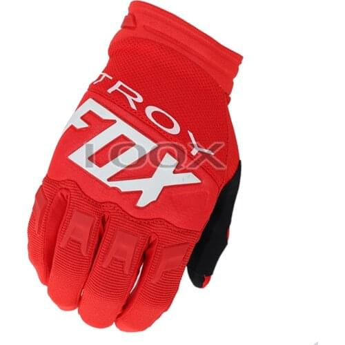 2019 MX ATV DH Dirt Bike 360/180 Race Gloves Motorbike Motocross Mountain Bicycle Racing Red Gloves Mens