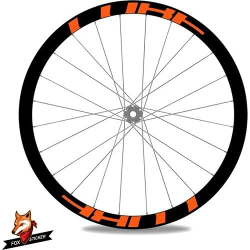 26er 27.5er 29er MTB Rim Wheel Sticker Cycle Reflective Mountain Bike Wheels Decal for cube