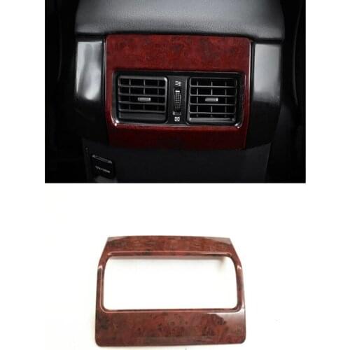 ABS Plastic For toyota land cruiser prado 150 2010-2017 car armrest rear vent frame cover trims car styling accessories 1pcs