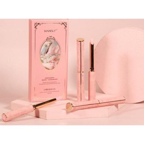 Satin Heel Temperature Change Lip Balm Jelly Lipstick Non-stick Cup Fake Makeup Artifact Discoloration Lipstick Lambskin LipCare