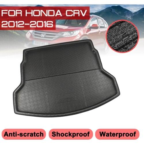 Car Carpet Rear Trunk Anti-mud Cover For Honda CRV 2012 2013 2014 2015 2016 Floor Mat