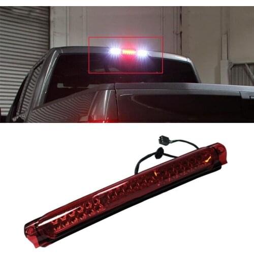 Car LED High-Position Brake Light Red and Black Transparent Shell 3RD Tail Light for Ford Raptor F150 F250 1997-2004