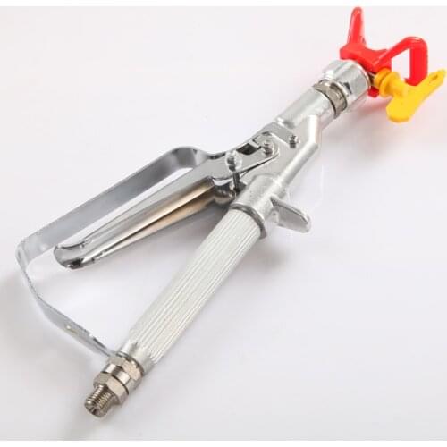 Airless paint spray gun,with 517nozzle tip straight shank maximum pressure3600 PSI tool airless paint sprayer gun free shipping