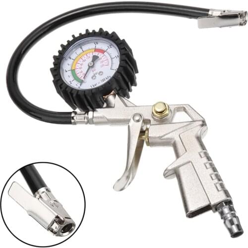 Digital Pneumatic Tire Air Pressure Gauge 0-16 Bar 0-220 psi Tire Inflator Tire Pressure Tester For Car Motorcycle Bicycle