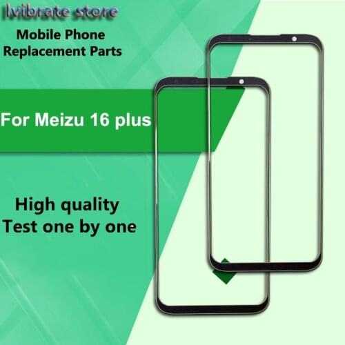 For Mei zu 16 plus M892Q Front Outer Glass Lens Touch Panel Screen Meizu16 plus M16plus mx16plus LCD Touch Glass Digitizer
