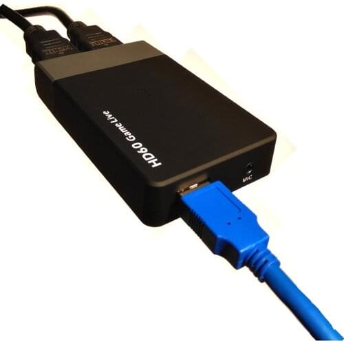 EzCAP261M 1080P game capture and live streaming mix your game commentaries with game video togehter MIC,game live, USB3.0 UVC