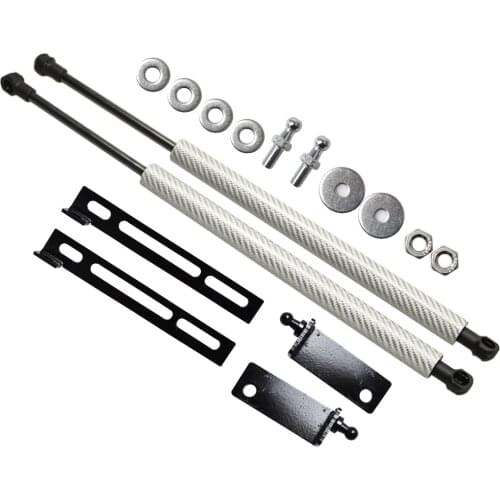 Gas Struts Lift Support for Ford EcoSport 2013-2019 Absorber Auto Front Bonnet Hood Modify Shock Damper Carbon Fiber