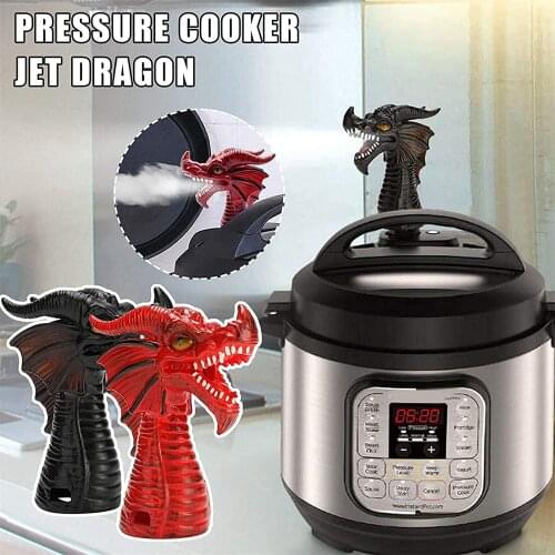 Fire-breathing Dragon Steam Release Diverter Tool for Pressure Cooker Kitchen