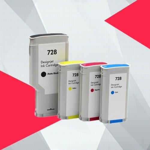 Compatible For HP 728 Remanufactured Ink Cartridge Full With Ink For HP DesignJet T730 T830 Printer