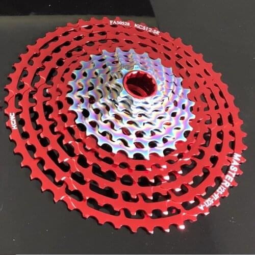 KCNC Cassette 12-speed MTB 9-52 Teeth for XX1Eagle XD RED color
