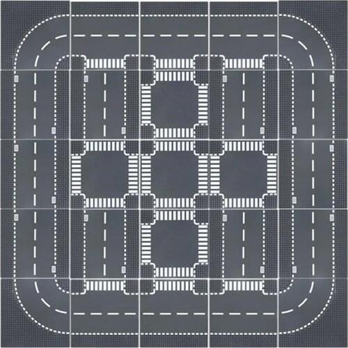 DIY Bricks Baseplate 32*32 Classic Blocks Base Plate Build Plate City Road Street View Constructor Plate Children Toys