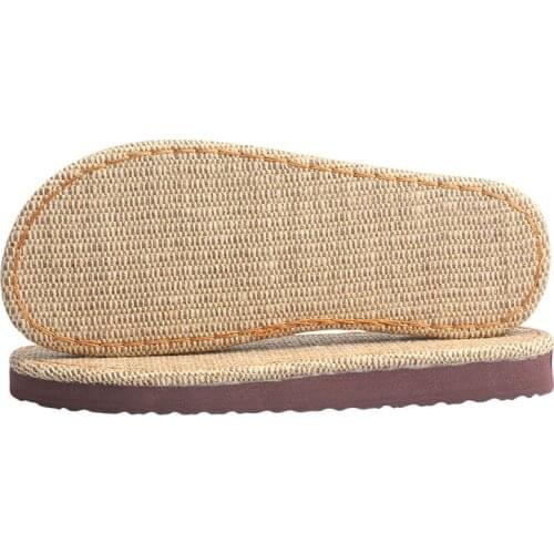 DIY Hand Knitting Materials Slippers Rubber Outsoles for Shoes Platform Anti-Slip Crochet Needles Indoor Slippers Sole