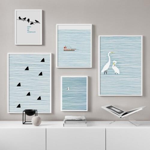 Cartoon Modern Abstract Art Posters Wall Art Canvas Print Cute Minimalist Picture Home Decor Nordic Painting Living Room Design