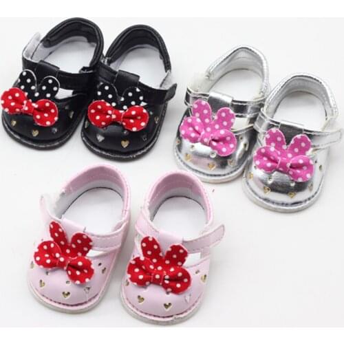 NEW Mini Red shiny leather shoes for Dolls fits 1/4 BJD Doll and 16 Inch Sharon doll Accessories