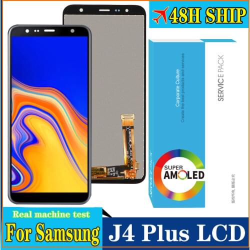 Original 6.0'' LCD For Samsung Galaxy J4+ 2018 J4 Plus J415 J415F J410 LCD Display Touch Screen Digitizer Repair Parts