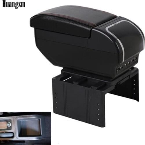 For Seat Ibiza del armrest box armrest box central Store content box with cup holder ashtray Generic model